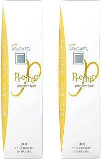 Apogard Toothpaste Premio 3.7oz(105g) Japanese Toothpaste Set of 2 Renewal 2023ver.