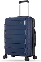 Mala de Bordo Santino Bronx 20” – Rígida em Polipropileno, Expansível, Leve, Cadeado Integrado TSA, Rodas 360° Silenciosas, Alta Resistência, Aprovada para Cabine