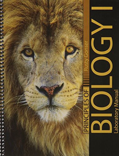 Principles of Biology I Laboratory Manual