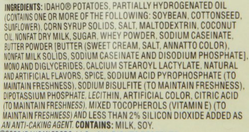 Image of Idahoan Mashed Potatoes, Buttery Homestyle, 4 oz (Pack of 4)