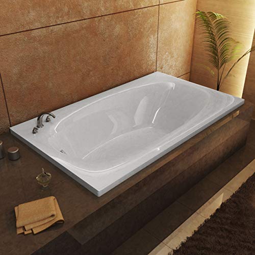 Atlantis Whirlpools 4266P Polaris 42 X 66 Rectangular Soaking Bathtub #TOP18