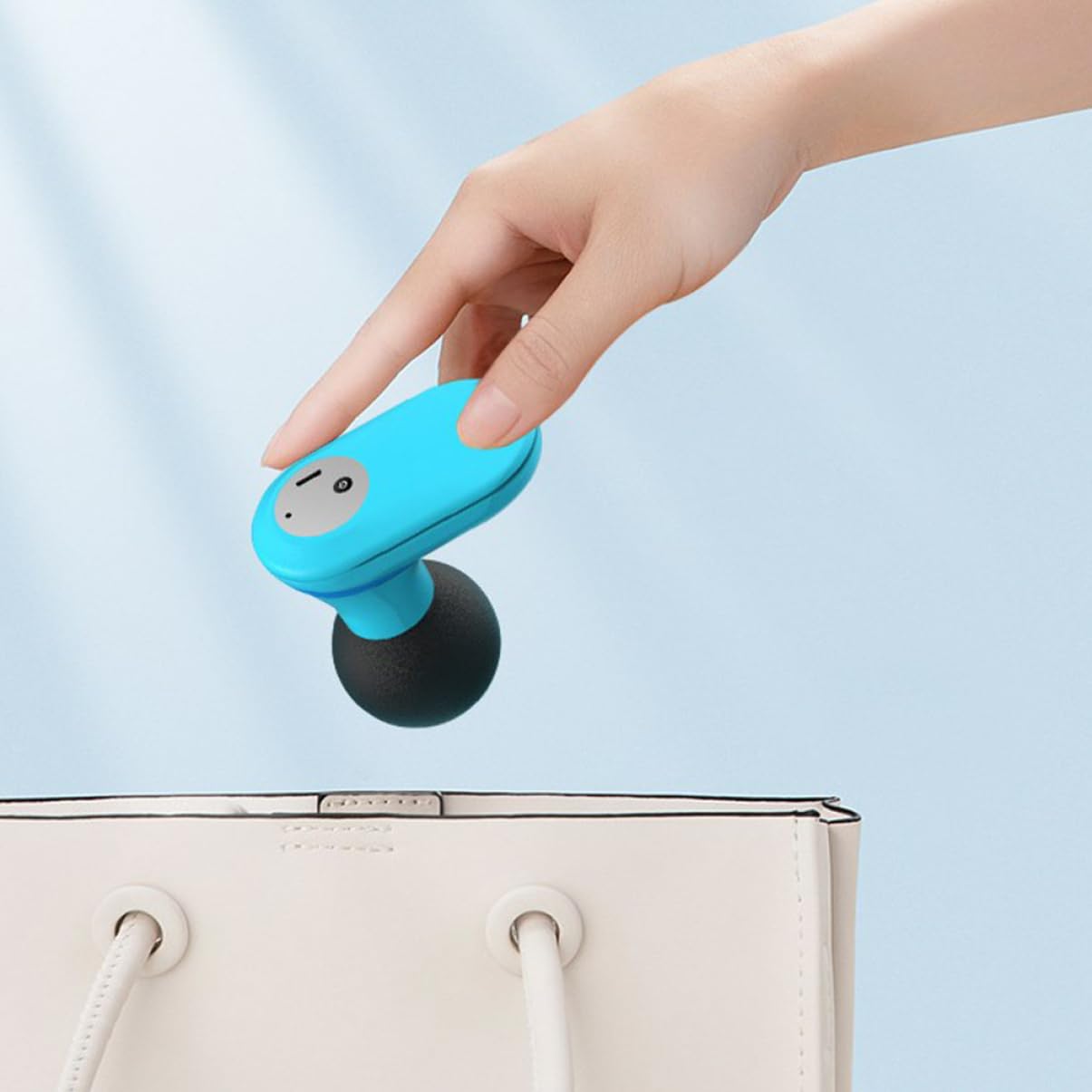 Beavorty 5 Piezas Masajeador Eléctrico De Agarre De Fascia Herramienta De Masaje Muscular Corporal Dispositivo De Corporal Pequeño Bolsillo Suministro De Cuerpo El Plastico
