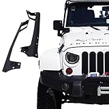 Xprite 2007-2018 Jeep Wrangler JK JKU Windshield Mounting Bracket W/Lower Corner Brackets for 50