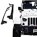 Xprite 2007-2018 Jeep Wrangler JK JKU Windshield Mounting Bracket W/Lower Corner Brackets for 50" Inch LED Light bar - 1 Pair