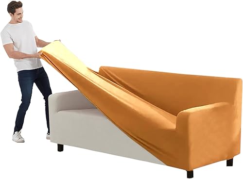 Miniatura 97 de Funda para Sofá de Terciopelo, Fundas Elásticas para Sofá para Funda Principal Separada/Respaldos y Cojines de Asiento, Funda para Sofá, para Fundas