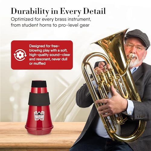Sourdine euphonium Denis Wick voyage : atténuation maximale et format compact - 7