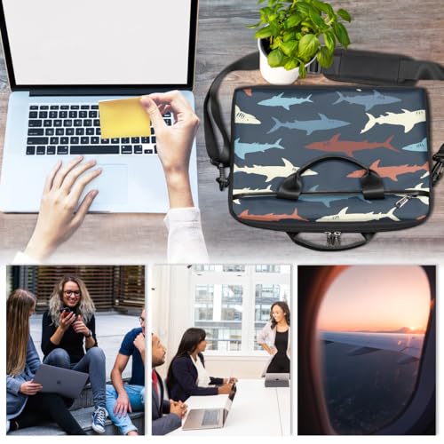 Maletín para portátil con diseño colorido para laptop 15 pulgadas miniatura 6