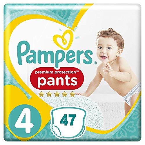 Premium Protection Pampers Pants Gr. 4 (9-15 kg) 47 Windeln