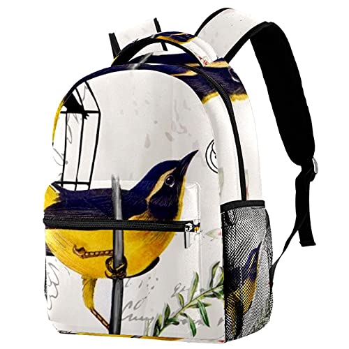 Sac à dos de voyage mignon fleurs cartable moderne pour adolescents filles et garçons