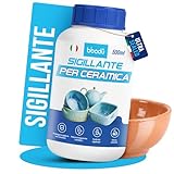 BIBODU Sigillante per Ceramica 500ml | Impermeabilizza Argilla, Gesso e Terracotta | Sigillante Impermeabile per Argilla Senza Solventi