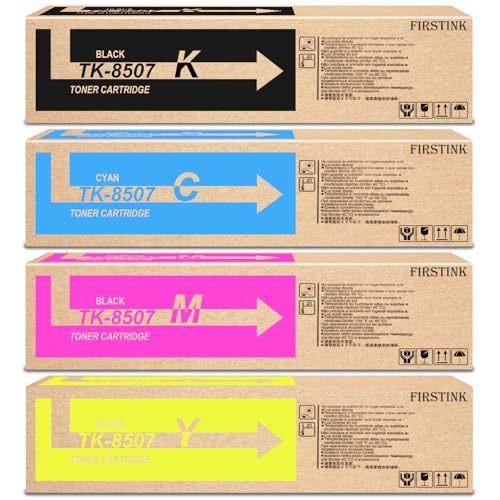 FIRSTINK Compatible with Kyocera TK8507 TK-8507 Toner Cartridges High Yield