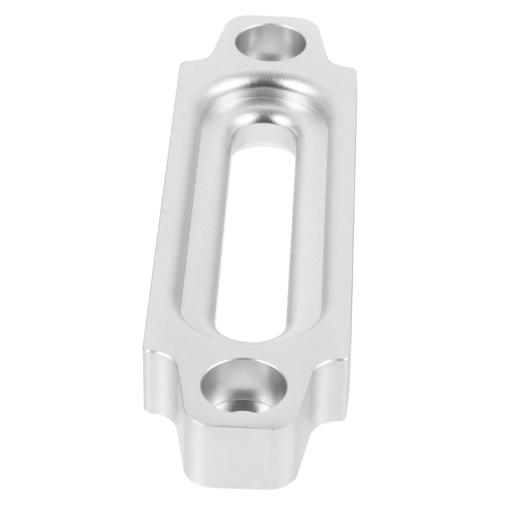 Beatifufu Fairlead Plate Winch Rope Guide Hawse Tool for Synthetic Winch Ropes Easy Installation Support Design