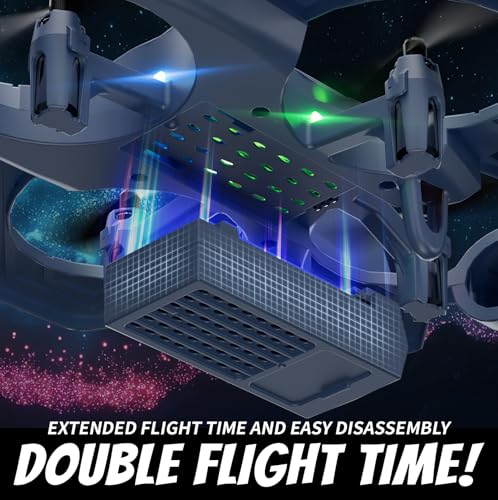 Image of 4DRC V50 RC Plane, 2 Start Modes, Lights, 360 Flip, Headless Mode, 3 Speed, 2 Batteries, 2.4 GHz Remote Control Sail, Fighter Aircraft, Toy, Gift Children, Adults, Beginners