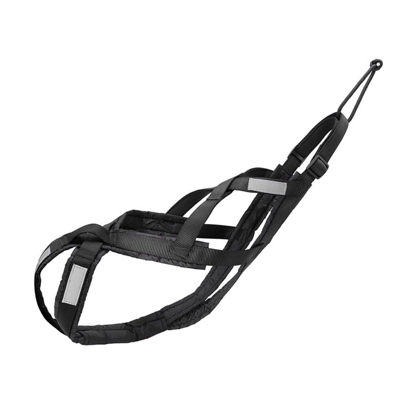 Xinsheinelry Sports Dog Harness for Running and Skiing Adventures Pet Chest Strap Reflective Pet Sledding Skijoring Harness Dog Pulling