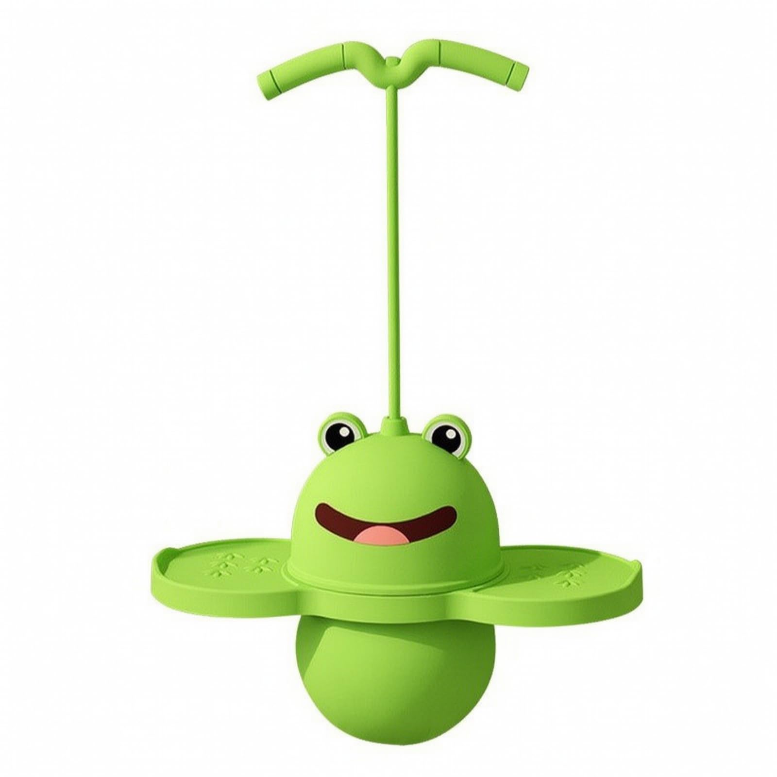 Balón con Clip Estable Balón con Bomba Mano Antislizante Pelota Salto Bomba para Niños, s , Verde , Rana