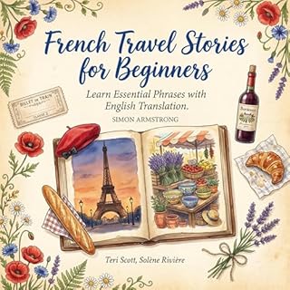 French Travel Stories for Beginners cover art