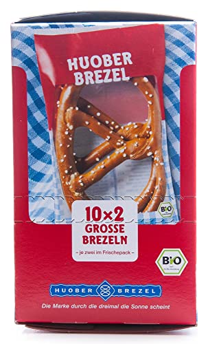 Huober: Brezel - 1 Karton mit 10 Packungen à 2 Stück