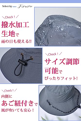 Fiorior レディースサファリハット ベージュ