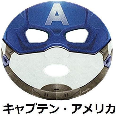 一心堂本舗 マーベルフェイスパック (アイアンマン,キャプテンアメリカ)