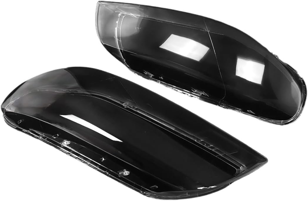 Head light Lenses Compatible Compatible for Volvo S80 124 2006-2016 Front Lampshade Transparent Head lamp Clear Lens Cover Left Right Car Lights Shell Trim Replacement(AP) (R)