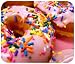 Produktbild bestreut Donuts Mauspad Lebensmittel und Getränke Maus Pads