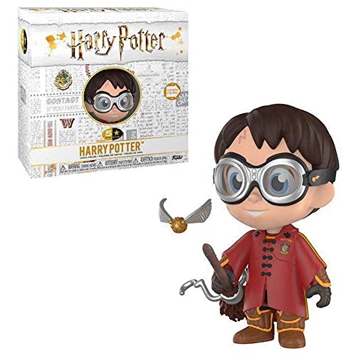 Funko Five Star Harry Potter with Quidditch Robes and Broom Exclusive Figure