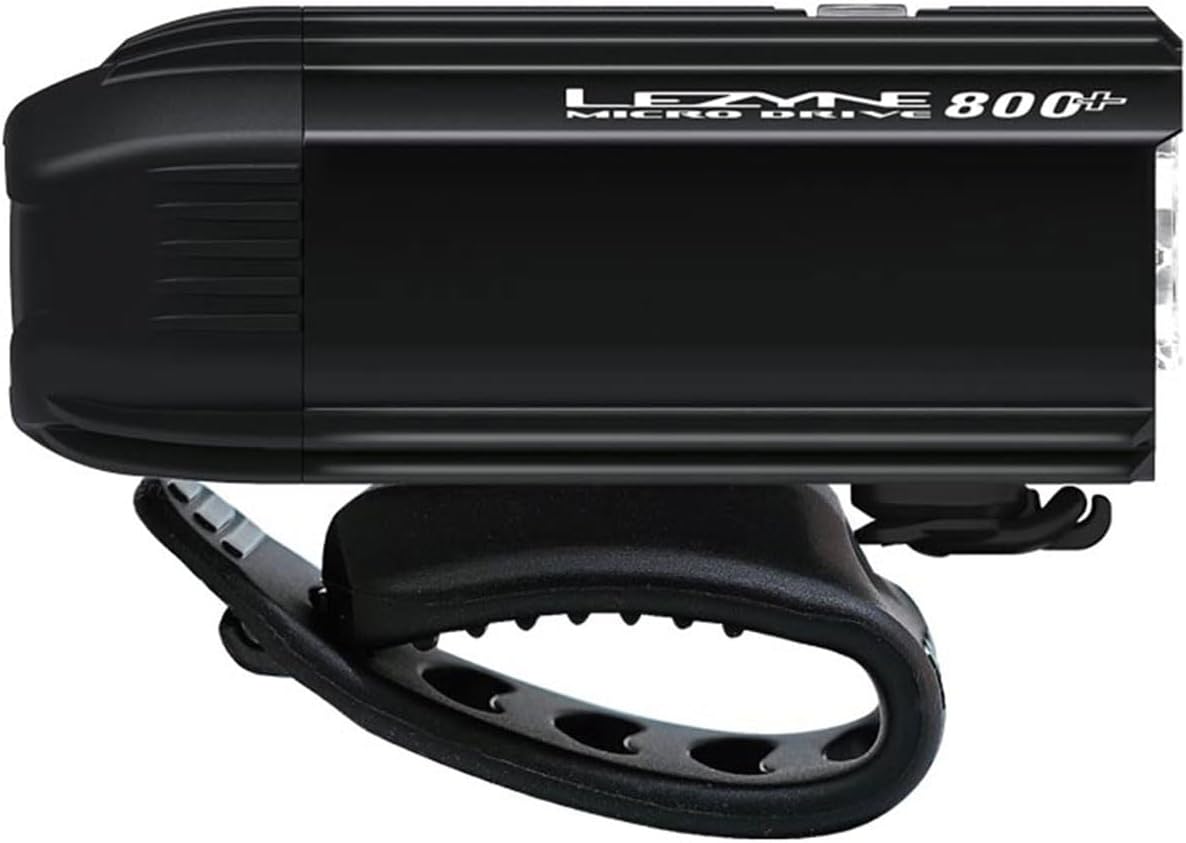 LEZYNE Micro Drive 800 + Ktv Drive Pro Plus Light Pair Satin Black/Black, One Size