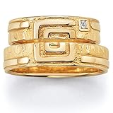 TOP Design Made in Germany als Set mit echten Diamanten im Brillant Vollschliff