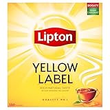 1 Packung 100 Stück Teebeutel (1,5 g) Lipton Yellow Label Tee - Schwarztee