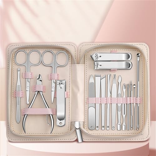 Coupe-ongles en acier inoxydable : lot complet pour manucure à domicile - 4
