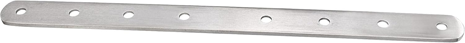 uxcell Repair Plate, 245mmx20mm, Flat Fixing Mending Corner Brace Bracket Connector, Pack of 2