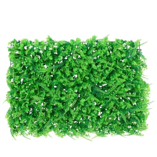 Snsowed Recinzione Foglie Felce Artificiali 6 pz Verde 40x60 cm-366646