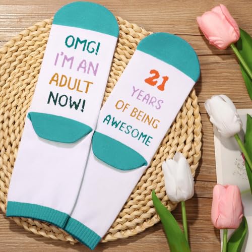 Image of 21st Birthday Gifts for Women Her, Turning 21 Year Old Cool Birthday Gifts