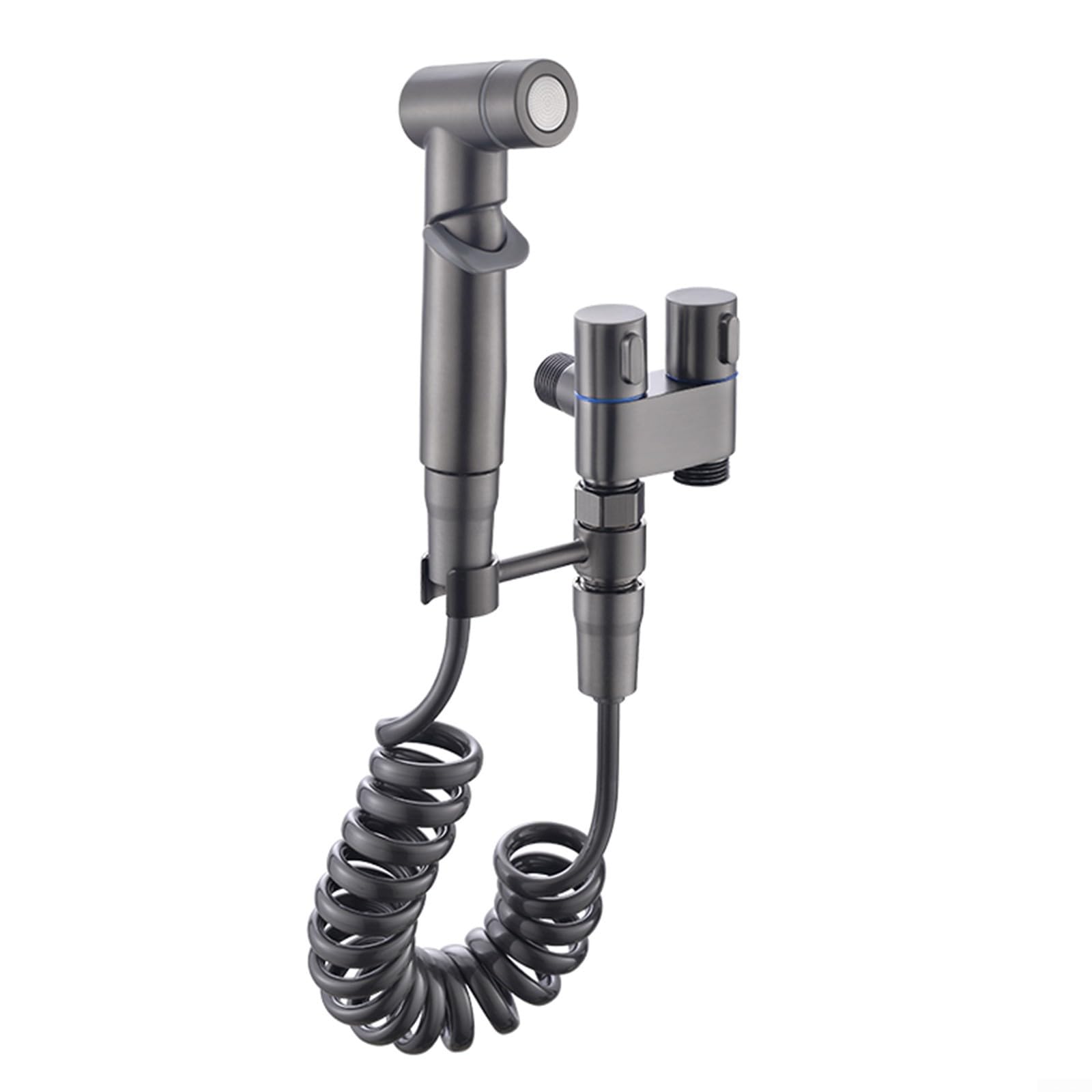 Spruzzatore per bidet, pistola a spruzzo per WC, versatile per l'igiene personale e accessorio da bagno per animali domestici, design moderno e pulizia efficiente