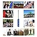 BonyTek Guide Flag Pole, Telescoping Stainless Steel Guide Flagpole Teaching Pointer for Tour Guides Tour Groups Travel Marchers Flags Banners Teachers, from 9.5 Extends to 47 Inch (47'' Flagpole)