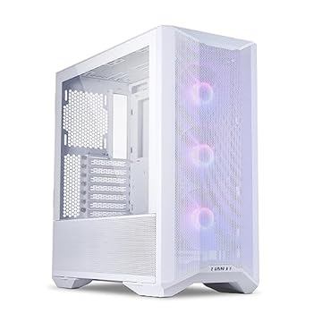Lian Li GABINETE GAMER LANCOOL II MESH RGB USB-C BRANCO NEVE