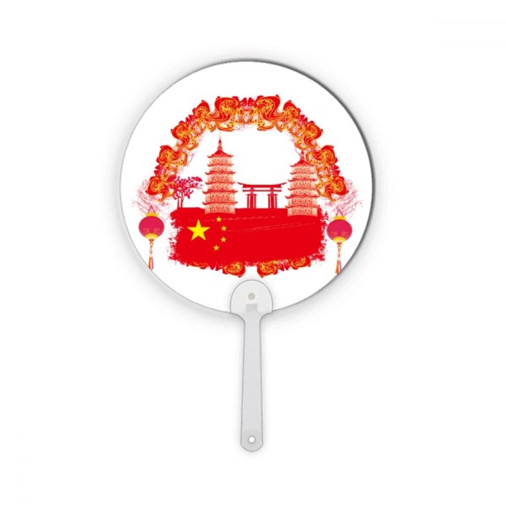 Lanterne chinoise rouge souvenir traditionnel pour célébration culturelle