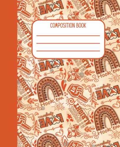 UT Composition Book: College Ruled
