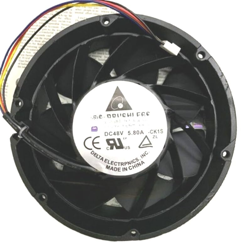 1 Pieces fit for Delta THB1748BG DC 48V 5.80A inverter 17CM 17251 cooling fan 4wires 3wires (3 wires)