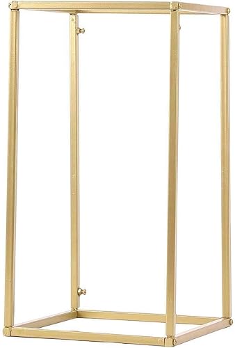 Miniatura 7 de Efavormart - Paquete de 2 soportes de metal para flores de boda de 16 pulgadas, soporte geométrico para centro de mesa