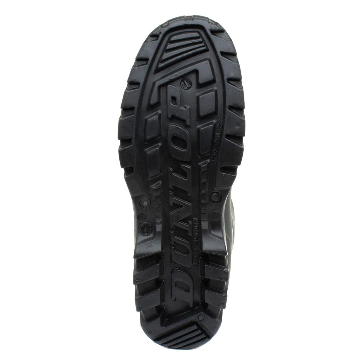 Dunlop Dee 21858-35225 - Stivali Wellington in gomma, unisex, altezza fino al polpaccio, colore verde, Verde (Dark Green), 39 EU