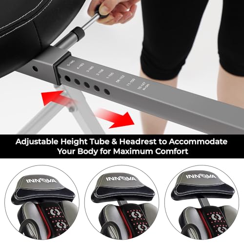 Innova Health And Fitness ITM5900 Advanced Heat And Massage Inversion Table thumb #5