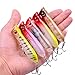 Aorace 10Pcs/Lot 8.5cm 11g Artificial Fishing Lures Kit 3D Eyes Hard Popper Lures for Saltwater Freshwater