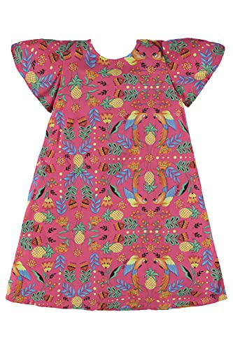 Vestido Manga Evasê Infantil, Up Baby, Meninas, Rosa, 04