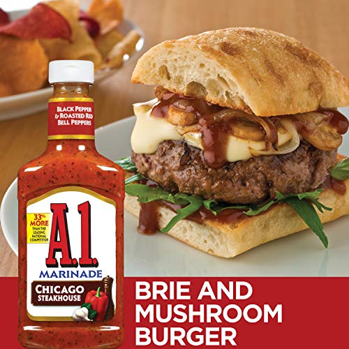 A.1. Steakhouse Chicago Marinade (16 oz Bottles, Pack of 6)