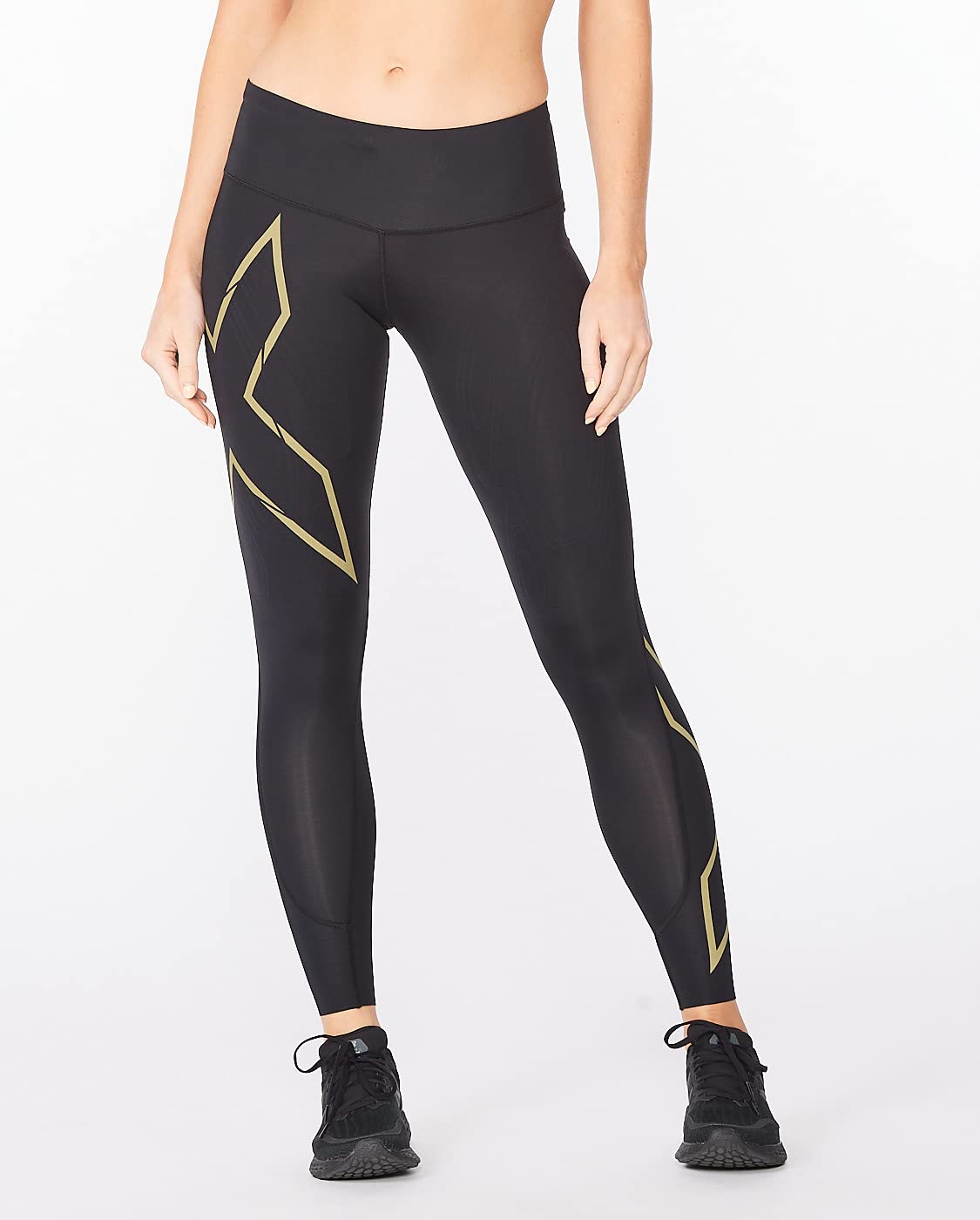 2XU Damen Light Speed Mid-Rise Compression Tights Light Speed Mid-Rise Compression Tights