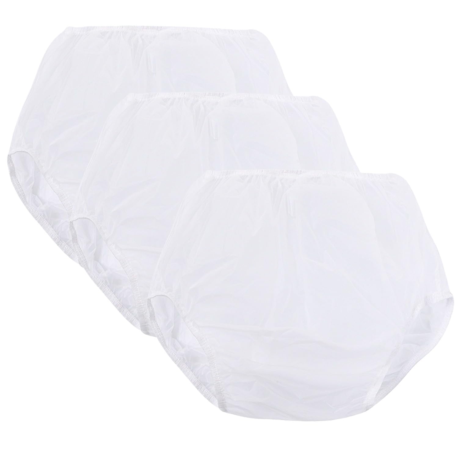 Mutande Lavabili Impermeabili Incontinenza Pannoloni Anziani 3 Pezzi Waist 65cm