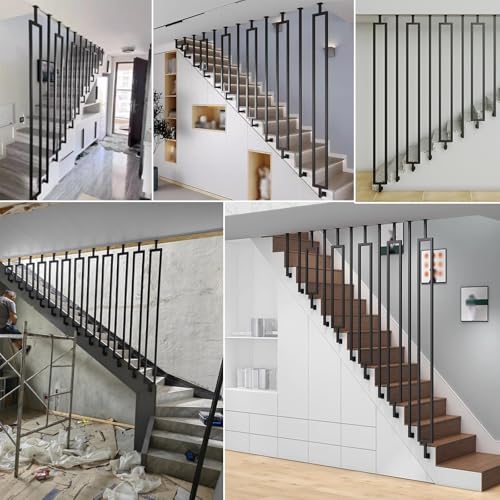 Rampe d'escalier pour éviter les chutes sur marches intérieures et extérieures - 5