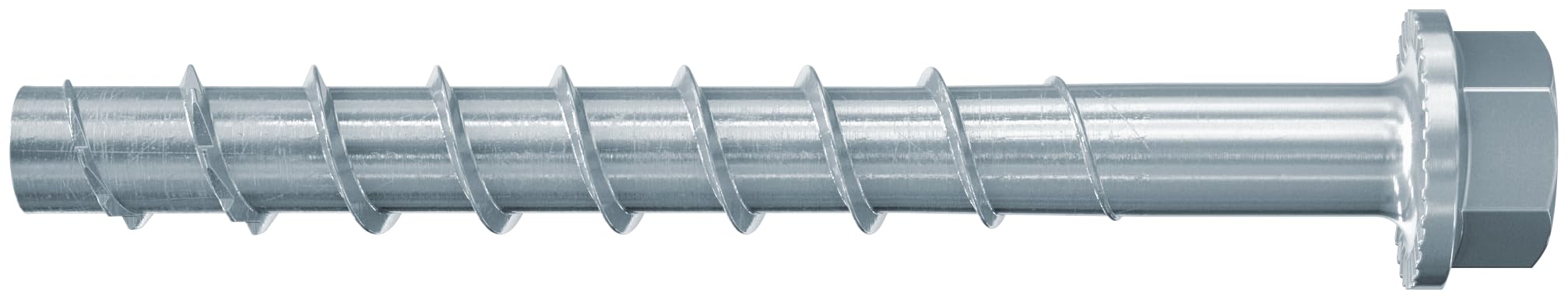Fischer Viti per Calcestruzzo UltraCut FBS II 10x90 35/25/5 US con Testa Esagonale Flangiata per Fissaggio e Rinforzo Solai in Cemento, Riultilizzabili, Zona Sismica C1 e C2, Acciaio Zincato,50 pz