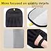 Rorodog 2- Pack Magic Brush Pet Hair Removal Gloves– Upgraded 5 Finger Reusable Electrostatic Grooming Tool for Dogs & Cats, Remove Dog/Cat Hair from Clothing, Furniture, Car Seats, Bedding.
